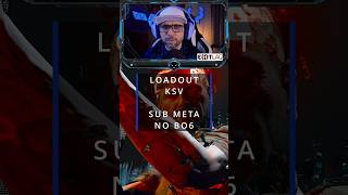 LOADOUT KSV META DAS SUB NO BO6 warzone codwarzone [upl. by Bernhard]