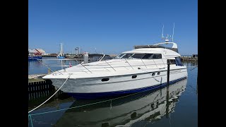 Fairline Squadron 59 for sale Full Refit in 2023 24 [upl. by Rramahs747]