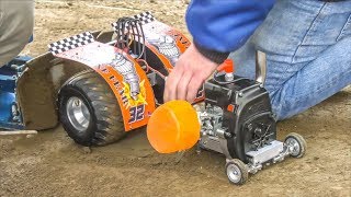 Extreme loud Nitro Tractor Pulling Big RC Action [upl. by Arramas]