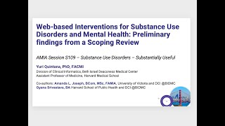 Webbased Interventions for Substance Use Disorders and Mental Health [upl. by Rebmak]