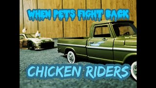 WHEN PETS FIGHT BACK EP4CHICKEN RIDERS [upl. by Harhay]