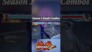 Tekken 7 Season 2 Death Combos Back Then shorts fightinggames tekken [upl. by Coco]