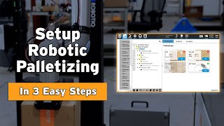 Robotiq Palletizing Setup [upl. by Ecertak]