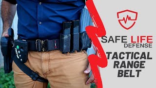 Safelife Defense Range Belt  My Current Range Day Battle Belt Loadout and Review [upl. by Jenesia]