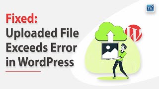 How to fix The uploaded file exceeds the uploadmaxfilesize directive in phpini WordPress 2023 [upl. by Aeiram135]