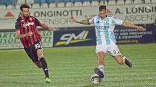 Serie C al Comunale di Chiavari V Entella  Lucchese finisce 00 [upl. by Aramoj186]