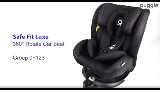 Unboxing  Reecle 360 Swivel Baby Child Car Seat with ISOFIX Group 0123 036 kg 012 Years [upl. by Korman]