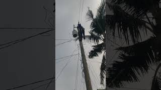 Good job for Lineman typpesoflineman viralreelsfb fypシ electricjob Lineman transformers [upl. by Adihaj]