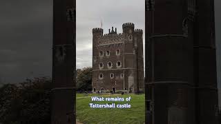 Whats left of Tattershall castle Lincolnshire Only the Great tower remains [upl. by Hadnama]