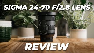 Sigma 2470mm F28 DG DN II Art Lens Review [upl. by Sabella895]