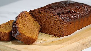 EASY JAMAICAN GINGER Cake Moist Sticky and Richly Spiced Loaf [upl. by Tiertza139]