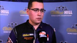 Interview  HUGE SHOCK As Benito Van De Pas Dumps Out Dave Chisnall At Ally Pally [upl. by Cuttler]