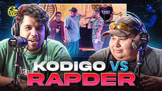 ¿KODIGO VENCIÓ A UN CAMPEÓN INTERNACIONAL  Reaccionamos a KODIGO vs RAPDER  KOF  EYOU TV [upl. by Anais931]