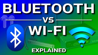 Bluetooth vs WiFi  Whats the difference [upl. by Stoneham]