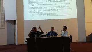 Speakers Reply to the Discussant  JNU Academic [upl. by Edeline]