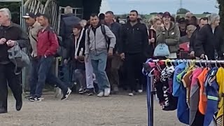 Torksey the flood gates open busy day carboot [upl. by Mahau]