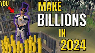 How To Become A Billionaire In Runescape In 2024 OSRS [upl. by Hploda156]