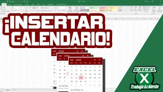 Inserta un Calendario Desplegable en una Celda [upl. by Berwick816]