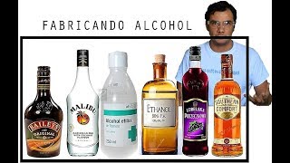 Como hacer alcohol casero o etanol ¡POR ESTO ES QUE ME PAGAN [upl. by Anwahsar499]