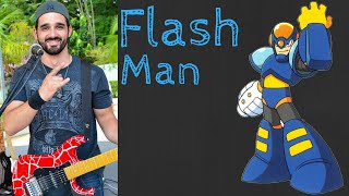 MegaMan 2  Flash Man Guitar Cover [upl. by Rania]