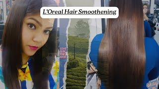 L’Oréal Hair Smoothening Treatment Full Process in Hindi theclassicgrihani hairsmoothingtreatment [upl. by Pliske]