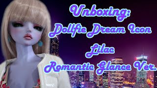 Dollfie Dream Icon Lilac Romantic Glance Ver Unboxing [upl. by Yeh]