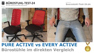 Interstuhl PURE ACTIVE amp EVERY ACTIVE im Vergleich 🥇 Bürostuhl Test für Büro amp HomeOffice [upl. by Atterbury]