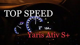 Yaris Ativ S TOP SPEED ความเร็วสูงสุด [upl. by Arnie]