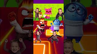 Pink Fong Exe VS Inside Out 2VS Coffin Dance Tiles Hop viral song trending shorts [upl. by Fritz]