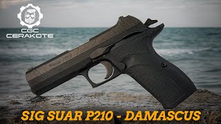 Sig Sauer P210  Topo Pattern [upl. by Conal]