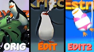 Los Pingüinos me la van a Mascar Original vs Edit pt 2 [upl. by Einnaj435]