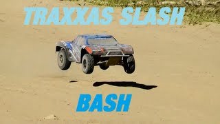 JCRC TRAXXAS SLASH BASHING WHOOPS [upl. by Yllen269]