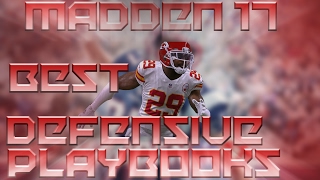 MADDEN 17 TOP 5 Defensive playbooks [upl. by Austreng889]