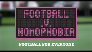 SEGA x London Falcons  Football v Homophobia [upl. by Aldwin]