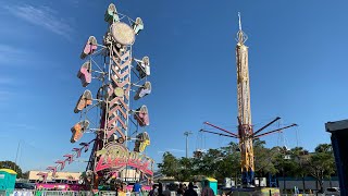 Immaculate Conception Church amp School Carnival Hialeah Florida 2024 Modern Midways fair carnival [upl. by Ycnalc]