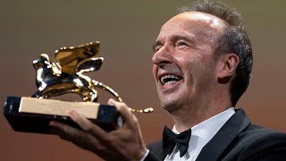 Roberto Benigni wins lifetime achievement award at Venice Film Festival [upl. by Adanar]