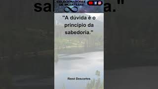 7René Descartes  Citações [upl. by Melentha]