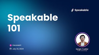 Speakable Week 24 Day 1 Features 101 [upl. by Otnicaj]