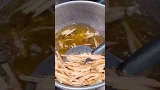 Maravalli kizhangu chips recipe full video in channel Shorts [upl. by Colly914]