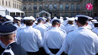 Hommage national aux policiers des Yvelines assassinés [upl. by Alayne960]