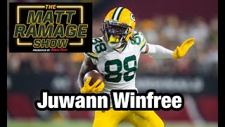 Ep 160 Packers WR Juwann Winfree [upl. by Renita]