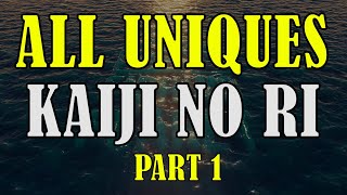 Fishing Planet  All UNIQUES Fish Location  Kaiji No Ri  Part 1 [upl. by Ahsie]