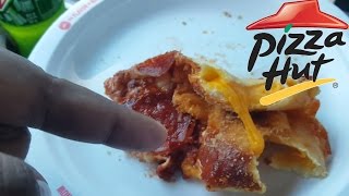 Pizza Hut WTF Grilled Cheese Crust Pizza [upl. by Critchfield806]