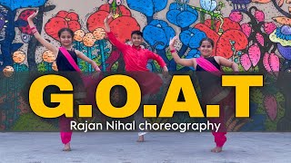 GOAT  Diljit Dosanjh  Srisha Khurana 🧿🧿 Rajan Nihal Choreography [upl. by Demha]