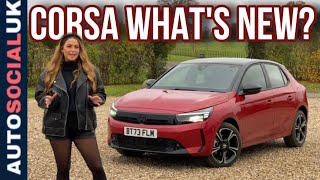 2024 updated Vauxhall Corsa  How much has changed petrol 12 UK 4K [upl. by Irehc]