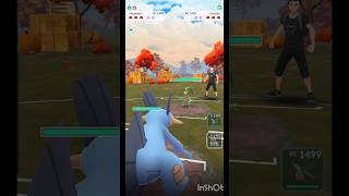 Liga Superball Remix swampert vs grovyle lead pokemongo gobattleleague ligadecombatesgo [upl. by Notsae899]