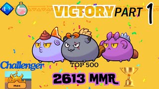 AXIE META CHALLENGER AGAINST SUPER META TEAM UNIQUE AXIE TEAM AXIE INFINITY CLASSIC GAMEPLAY 2024 [upl. by Gower]