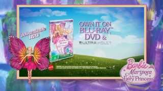 Barbie Mariposa amp The Fairy Princess DVDBluray [upl. by Ardnoik]