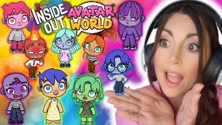 CREO las EMOCIONES INSIDE OUT en AVATAR WORLD [upl. by Berthe]