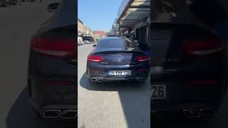 MercedesBenz C180 Coupe  PopampCorn Exhaust [upl. by Body]